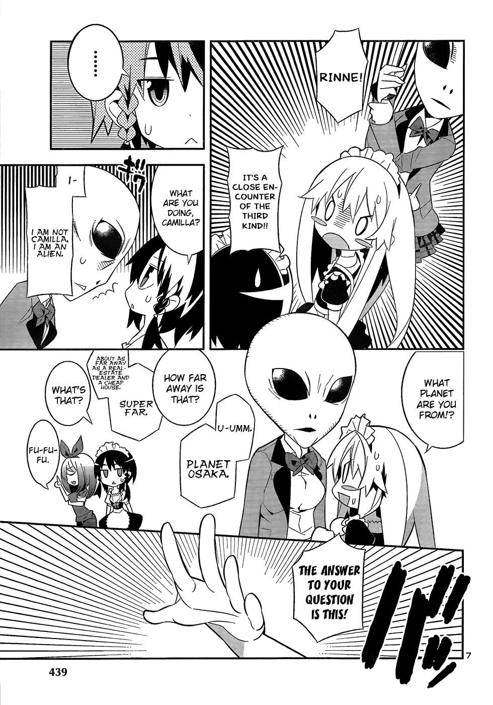 Zoushoku Shoujo Plana-chan! Chapter 9.2 page 7 - Chapter 9 v2 : Plana-chan and the Terrifying Mansion