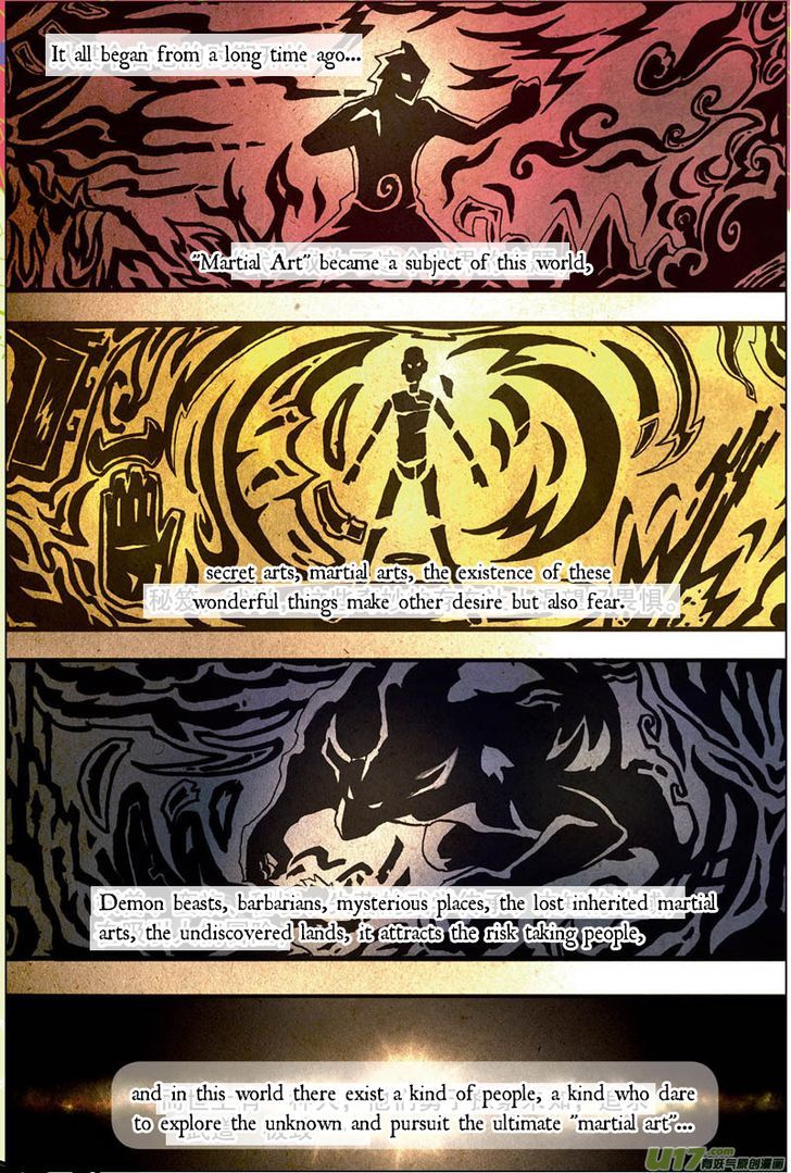 Zui Wu Dao Chapter 1 page 1 - Chapter 1 : A Fortuitous Encounter at The Bottom of The Valley