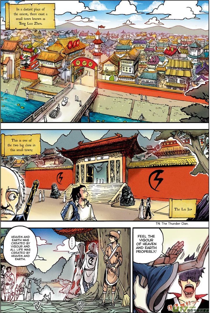 Zui Wu Dao Chapter 1 page 3 - Chapter 1 : A Fortuitous Encounter at The Bottom of The Valley