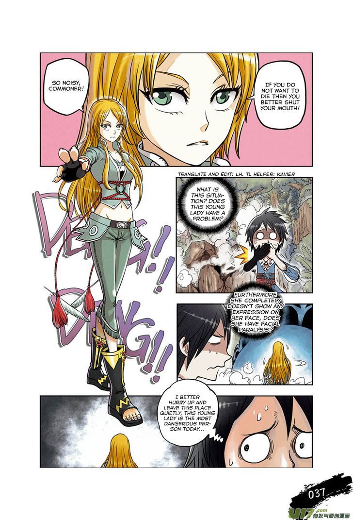 Zui Wu Dao Chapter 2 page 10 - Chapter 2 : A Fortuitous Encounter With a Mysterious Maiden