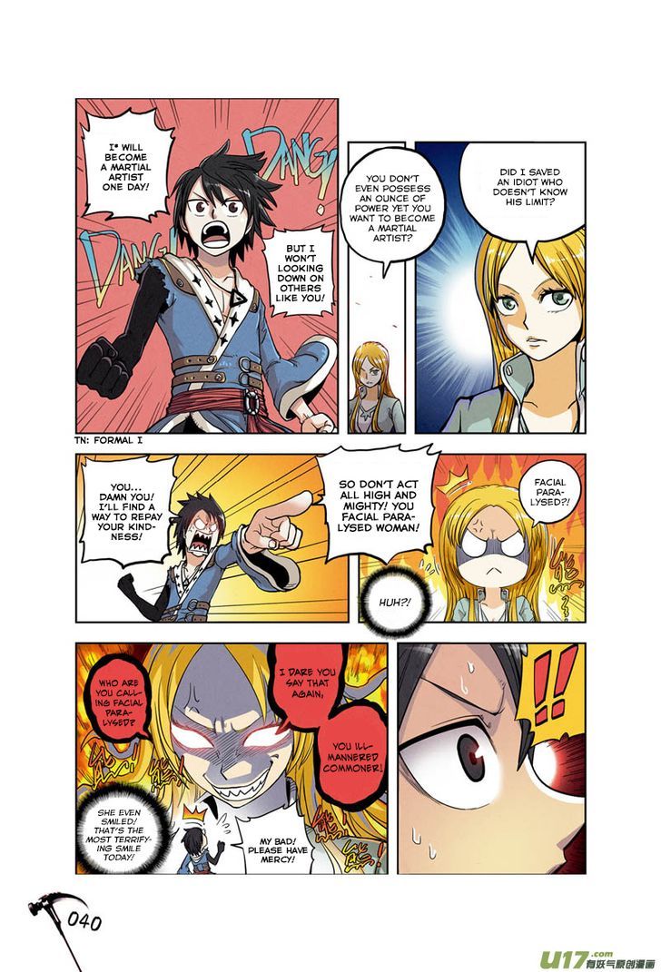 Zui Wu Dao Chapter 2 page 13 - Chapter 2 : A Fortuitous Encounter With a Mysterious Maiden