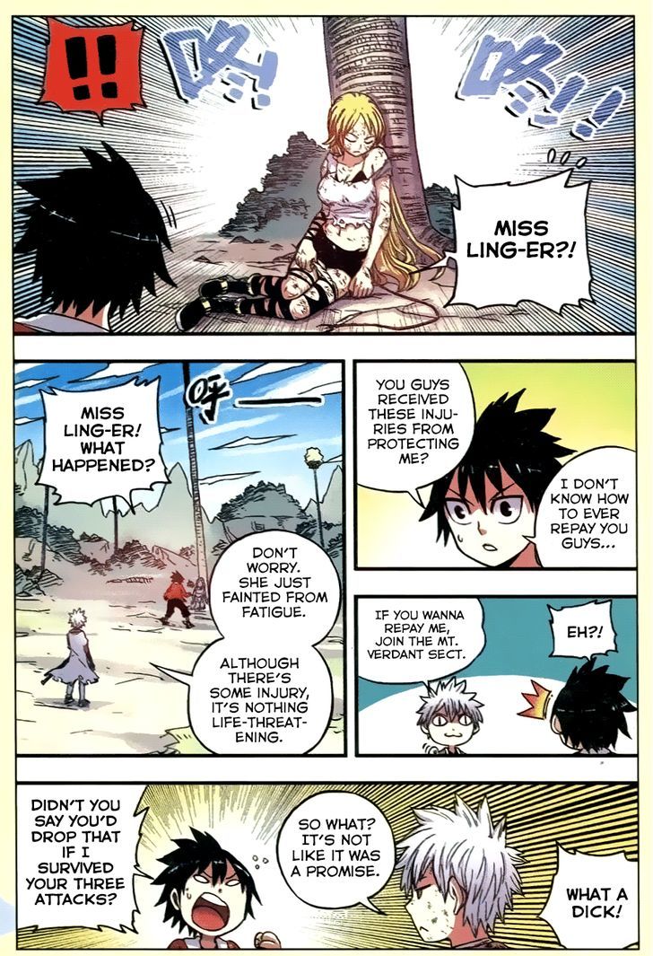 Zui Wu Dao Chapter 33 page 14 - Chapter 33 : Ice of Calamity