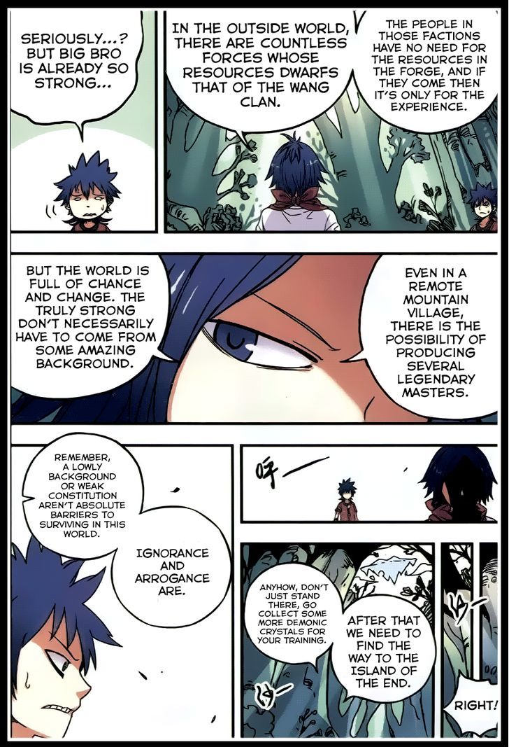 Zui Wu Dao Chapter 35 page 11 - Chapter 35 : Island of the End