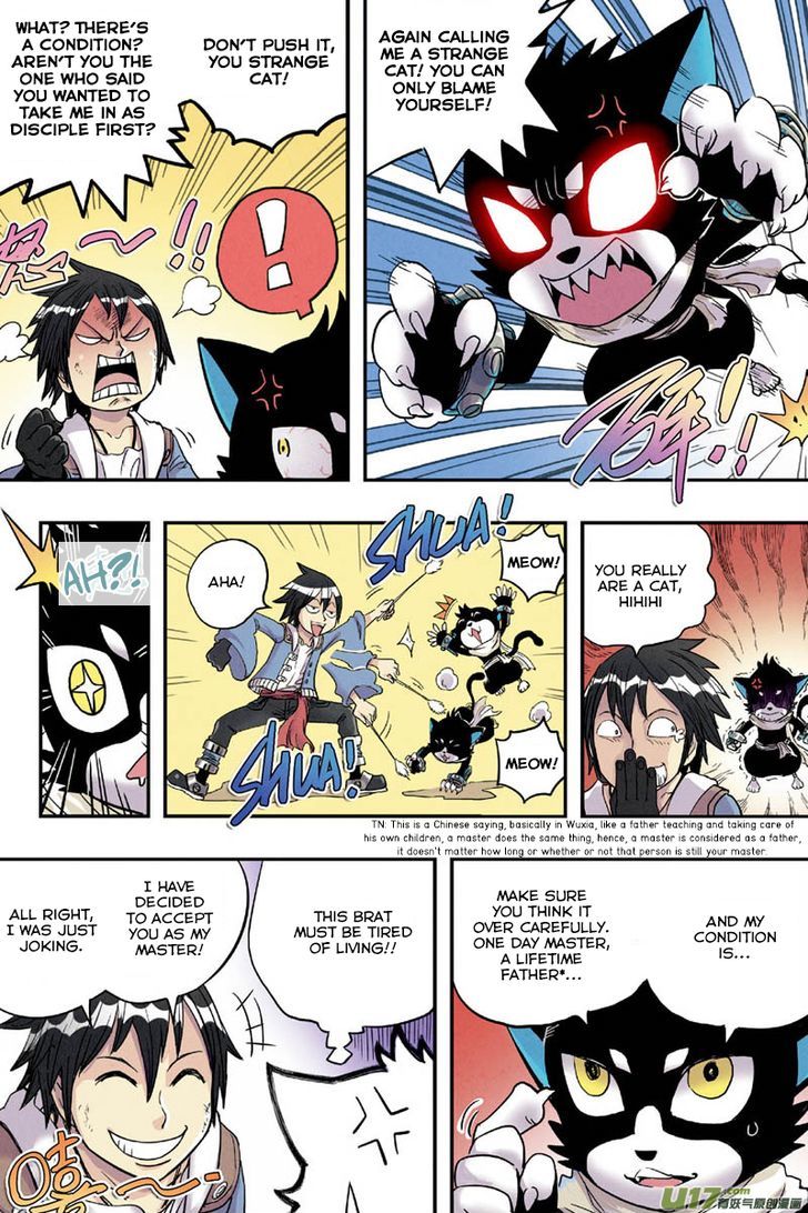 Zui Wu Dao Chapter 4 page 14 - Chapter 4 : The Cat Master In The Black Hand