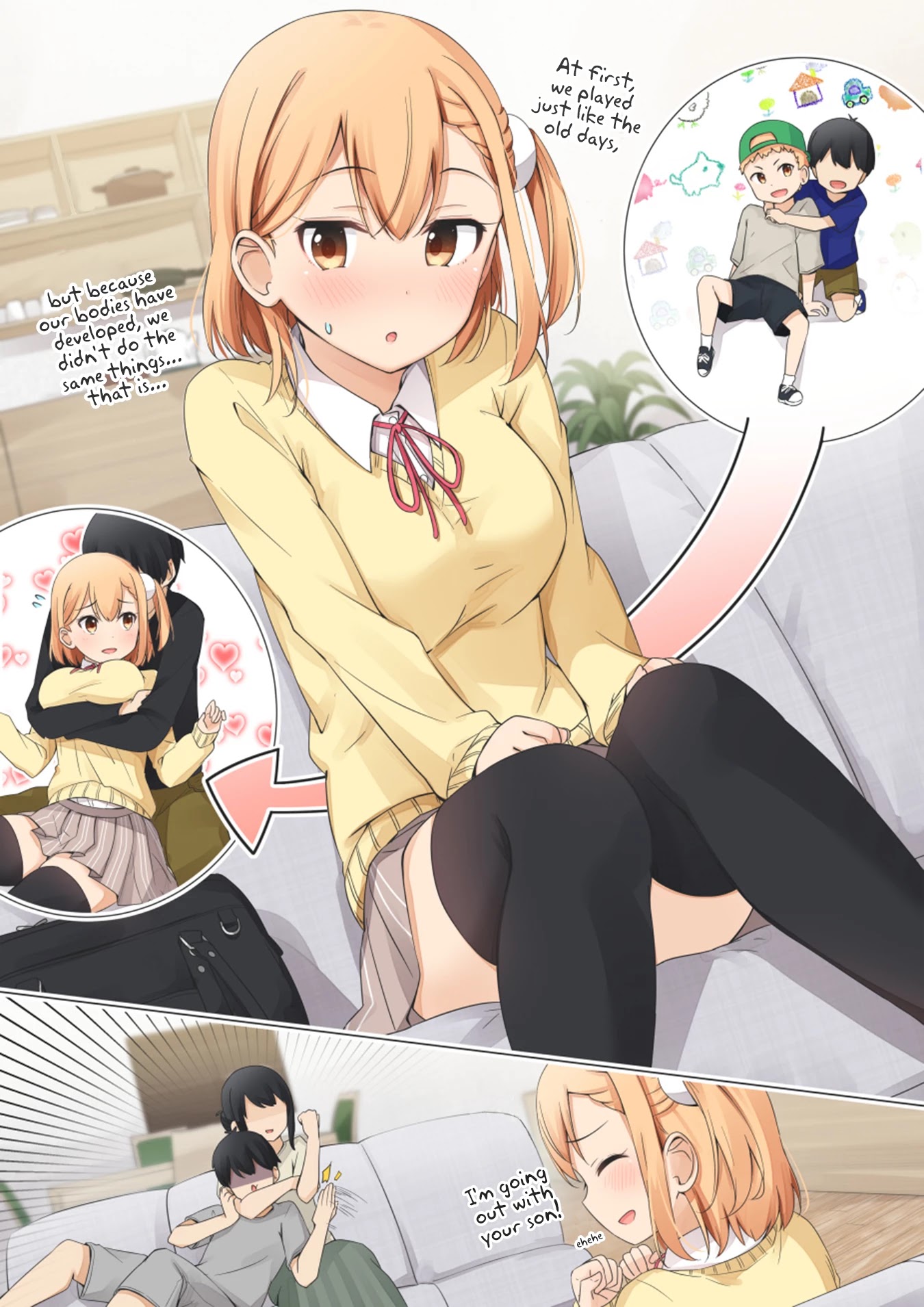 Zutto Otokonoko da to Omotte ita Gakitaishou ga Onnanoko deshita Chapter 13 page 1 - Chapter 13